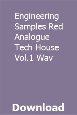 Engineering samples - red technology